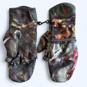 Huntworth Premium Camo Hunting Gloves M-L
